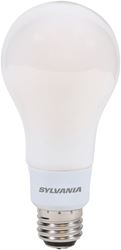 Sylvania 40778 Natural LED Bulb, 3-Way, A21 Lamp, 100 W Equivalent, E26 Lamp Base, Dimmable, Frosted, Daylight Light 