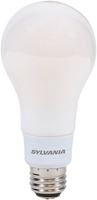 Sylvania 40778 Natural LED Bulb, 3-Way, A21 Lamp, 100 W Equivalent, E26 Lamp Base, Dimmable, Frosted, Daylight Light 