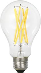 Sylvania 40875 Natural LED Bulb, General Purpose, A21 Lamp, 100 W Equivalent, E26 Lamp Base, Dimmable, Clear 