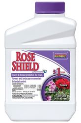 Bonide Rose Shield 987 Insecticide, Liquid, Spray Application, 1 pt Bottle 