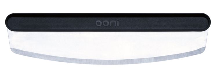 Ooni UU-P06700 Pizza Cutter Rocker Blade, Stainless Steel Blade, Easy Grip Handle, Dishwasher Safe: Yes 