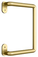 National Hardware N700-105 Troy Pull, 8 in H, Steel, Brushed Gold 