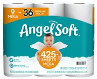 Angel Soft 79253 Toilet Tissue, Paper 4 Pack 