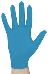 West Chester 2917-M Disposable Gloves, M, Nitrile, Powder-Free, Blue 