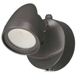 ETI Dusk-to-Dawn 51404141 Security Light with Lumen Boost, 120 VAC, 1-Lamp, LED Lamp, Bright White Light 