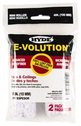 HYDE E-volution 47317 Mini Roller Cover, 3/8 in Thick Nap, 4 in L 
