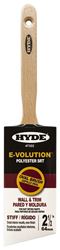 HYDE E-volution 47322 Oval Paint Brush, 2-1/2 in L Bristle, Polyester Bristle 