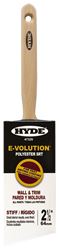 Hyde 47326 Paint Brush, Oval Brush, 2-1/2 in L Bristle, Polyester Bristle 