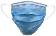 Exclusively Orgill WGBZ04-20 Hakuna Matata Kids Face Mask, 5-1/2 x 3-1/2 in, 3 -Layer, Blue, Disposable  50 Pack
