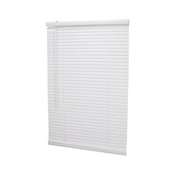 Simple Spaces PVCMB-1A Blind, 64 in L, 23 in W, Vinyl, White 