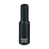 DeWALT IMPACT READY DW2293 Impact Socket, 15/16 in Socket, 3/8 in Drive, Square Drive, 6-Point, Steel, Black Oxide 