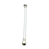 Plumb Pak EZ Series PP23847LF Sink Supply Tube, 1/2 in Inlet, Flare Inlet, 1/2 in Outlet, FIP Outlet, 12 in L