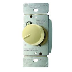 Eaton Wiring Devices RFS5-V-K Rotary Control Switch, 5 A, 120 V, Rotary Actuator, Polycarbonate, Ivory 