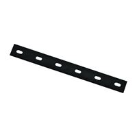 National Hardware N351-457 Mending Plate, 14 in L, 1-1/2 in W, 5/16 Gauge, Steel, Powder-Coated, Carriage Bolt Mounting 