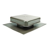 Lomanco LomanCool 600WB Static Roof Vent, 16-5/8 in OAW, 60 sq-in Net Free Ventilating Area, Aluminum, Weathered Bronze, Pack of 6