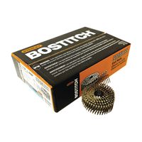 Bostitch C4R90BDSS Siding Nail, 1-1/2 in L, Stainless Steel, Ring Shank