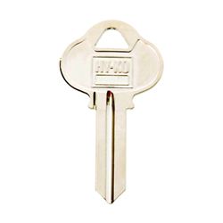 HY-KO 11010S1 Key Blank, Brass, Nickel, For: Sargent Cabinet, House Locks and Padlocks 10 Pack 