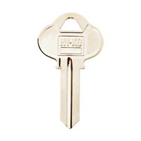 HY-KO 11010S1 Key Blank, Brass, Nickel, For: Sargent Cabinet, House Locks and Padlocks 10 Pack