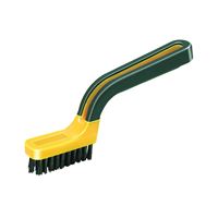 ALLWAY TOOLS GB Grout Brush, 7 in L Blade, 3/4 in W Blade, Nylon Blade, Soft-Grip Handle 