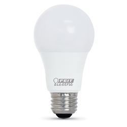 Feit Electric OM60/950CA10K/10 LED Lamp, General Purpose, A19 Lamp, 60 W Equivalent, E26 Lamp Base, Daylight Light 