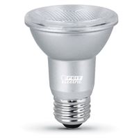 Feit Electric PAR20DM/950CA/2 LED Lamp, Flood/Spotlight, PAR20 Lamp, 50 W Equivalent, E26 Lamp Base, Dimmable, Frosted 