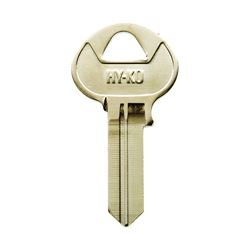 Hy-Ko 11010CO103 Key Blank, Brass, Nickel, For: Corbin Russwin Cabinet, House Locks and Padlocks, Pack of 10 