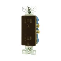 Eaton Wiring Devices TR1107RB-SP-L Duplex Receptacle, 2 -Pole, 15 A, 125 V, Push-in, Side Wiring, NEMA: 5-15R