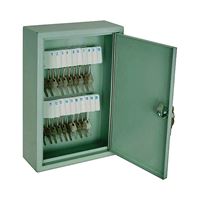 ProSource TS821 Key Box, Keyed Lock, Steel, Light Gray, 7.875 in W, 11.75 in H, 3.125 in D