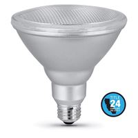 Feit Electric PAR38DM/930CA LED Lamp, Floodlight, PAR38 Lamp, 90 W Equivalent, E26 Lamp Base, Dimmable, Silver 
