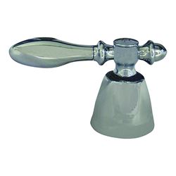Danco 80021 Faucet Handle, Zinc, Chrome Plated, For: Universal Single Handle Kitchen, Lavatory, Tub/Shower Faucets 