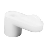 Make-2-Fit PL 7774 Window Screen Clip with Screw, Plastic, White 
