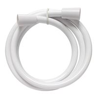 Plumb Pak PP825-42 Replacement Shower Hose, 60 in L Hose, Vinyl, Chrome Plated