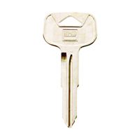 HY-KO 11010TR53 Automotive Key Blank, Brass, Nickel, For: Toyota Vehicle Locks 10 Pack