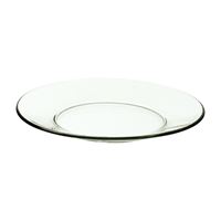 Oneida 842F Luncheon Plate, Glass, Clear, For: Dishwasher 12 Pack