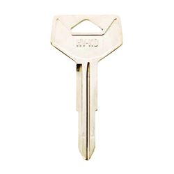 Hy-Ko 11010TR37 Automotive Key Blank, Brass, Nickel, For: Toyota Vehicle Locks, Pack of 10 