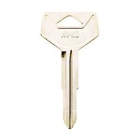HY-KO 11010TR37 Automotive Key Blank, Brass, Nickel, For: Toyota Vehicle Locks 10 Pack