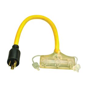 CCI 090848802 Twist Lock Cord Adapter, 12 AWG Cable
