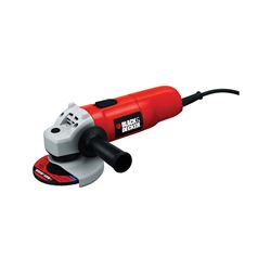Black+Decker 7750 Angle Grinder, 5.5 A, 5/8-11 Spindle, 4-1/2 in Dia Wheel, 10,000 rpm Speed 