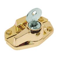 Defender Security U 9927 Sash Lock, Zinc, Brass