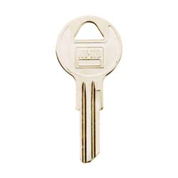 Hy-Ko 11010Y12 Key Blank, Brass, Nickel, For: Yale Cabinet, House Locks and Padlocks, Pack of 10 