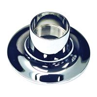 Danco 80608 Bath Flange, 2-1/2 x 1-1/4 in Connection, 1-1/16 in ID, 1-5/32 in OD, Metal, Chrome Plated 