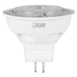 Feit Electric BPBAB/930CA/3 LED Lamp, Track/Recessed, MR16 Lamp, 20 W Equivalent, GU5.3 Lamp Base, Dimmable, Clear 