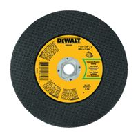 DeWALT DWA3502 Cutting Wheel, 7 in Dia, 1/8 in Thick, 5/8 in Arbor, Aluminum Oxide Abrasive