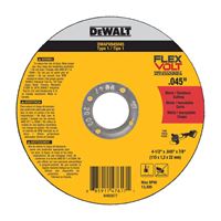 DeWALT DWAFV845045 Cutting Wheel, 4-1/2 in Dia, 0.045 in Thick, 7/8 in Arbor, 24 Grit, Medium, Ceramic Abrasive