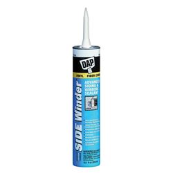 DAP 00804 Siding and Window Sealant, Clay, 24 hr Curing, -35 to 140 deg F, 10.1 oz Cartridge, Pack of 12 