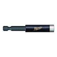 Milwaukee SHOCKWAVE 48-32-4503 Bit Holder with C-Ring, 1/4 in Drive, Hex Drive, 1/4 in Shank, Hex Shank, Steel, 1/PK 