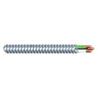 Southwire Armorlite 68579222 Armored Cable, 14 AWG Cable, 2 -Conductor, 50 ft L, Copper Conductor