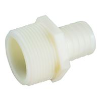 Anderson Metals 53701-0404 Connector, 1/4 x 1/4 in, MIP x Barb, Nylon 10 Pack