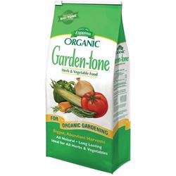 Espoma Garden-tone GT4 Plant Food, 4 lb, Bag, Granular, 3-4-4 N-P-K Ratio 
