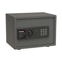 ProSource S-30ES Digital Electronic Safe, 15 in W x 11-13/16 in D x 11-13/16 in H Exterior, Solid Steel, Powder-Coated 